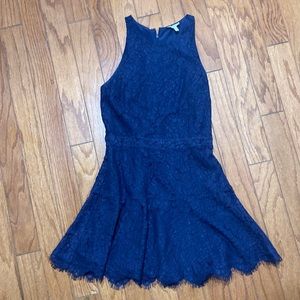 EUC Joie navy lace sleeveless dress size 4